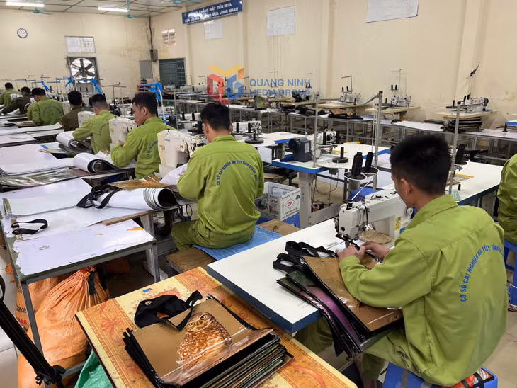 Học viên cơ sở cai nghiện ma tuý lao động trị liệu.