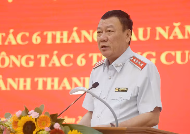 Đồng chí Đoàn Hồng Phong, Ủy viên BCHTW Đảng, Tổng Thanh tra Chính phủ chủ trì hội nghị. Ảnh: Q.Huy (Báo Thanh tra)