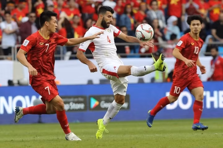Đội tuyển Việt Nam từng thắng Jordan ở Asian Cup 2019.