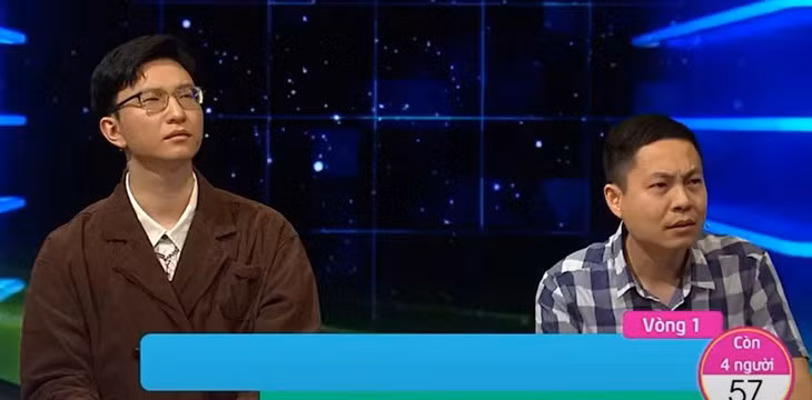 Thí sinh tham gia game show Vua tiếng Việt mùa 3 - Ảnh: VTV