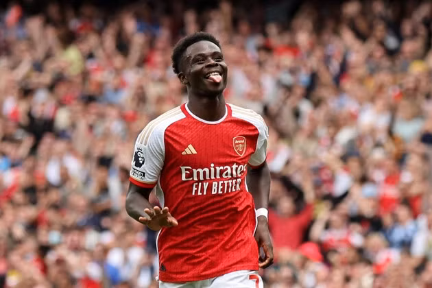 Arsenal định giá Bukayo Saka ở mức 150 đến 200 triệu bảng.