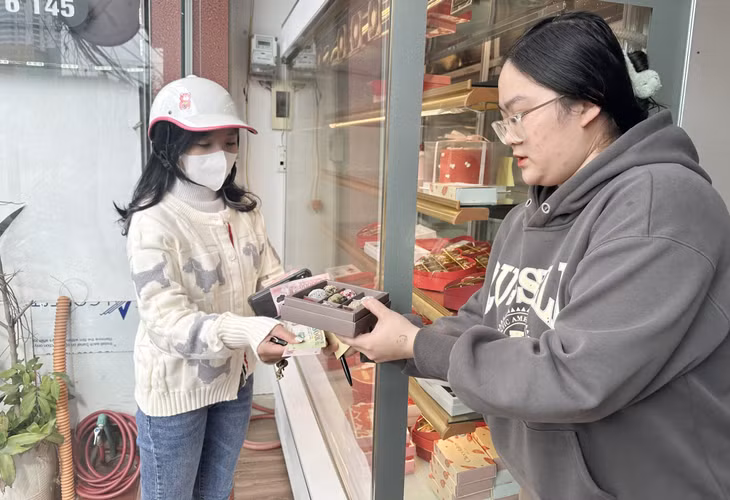 Chocolate làm thủ công được ưa chuộng.
