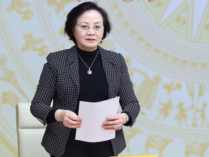 Bộ trưởng Nội vụ Phạm Thị Thanh Trà (Ảnh: Đoàn Bắc).