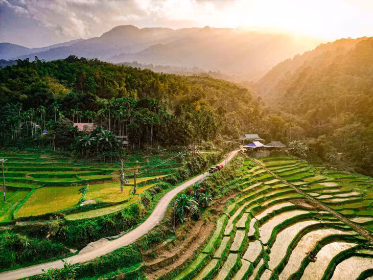Khu bảo tồn thiên nhiên Pù Luông, thuộc địa phận hai huyện Bá Thước và huyện Quan Hóa, cách thành phố Thanh Hóa khoảng 150km về phía Tây Bắc. Ảnh: Luân Lavender