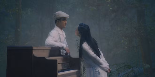 Cảnh trong phim “Đào, phở và piano”. Ảnh: ĐPCC