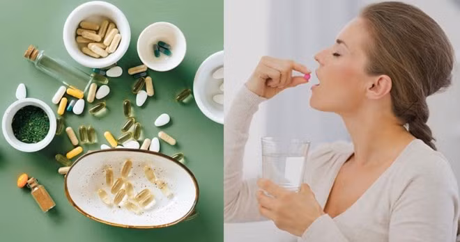 Có một số loại vitamin và chất bổ sung không nên trộn lẫn với nhau để tiêu thụ cùng lúc. Ảnh: Hương Giang