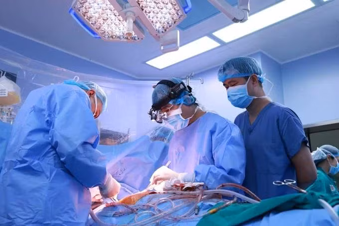 Ca ghép tim đầu tiên tại BV 108 được thực hiện thành công