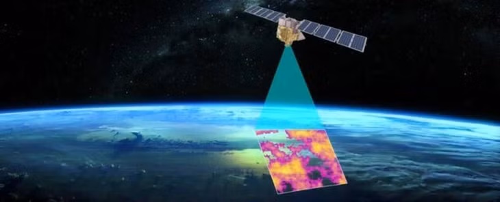 Hình minh họa vệ tinh giám sát Methane. (Ảnh: MethaneSAT LLC).