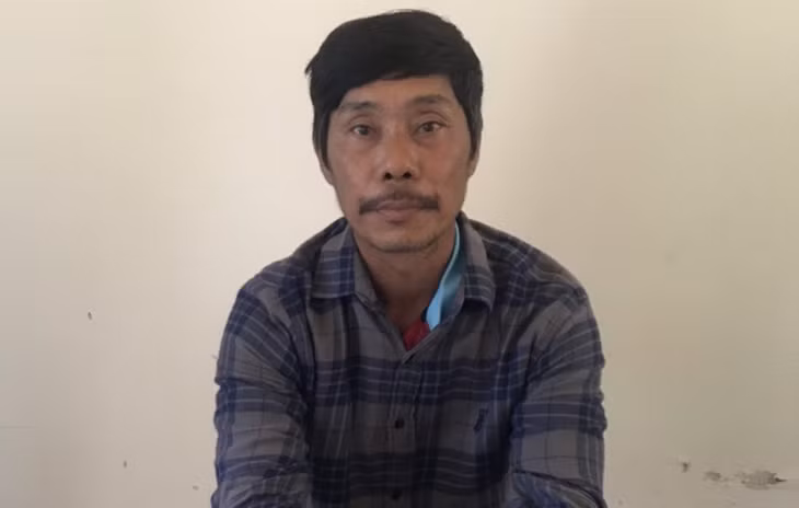 Trương Văn Út bị bắt giữ.