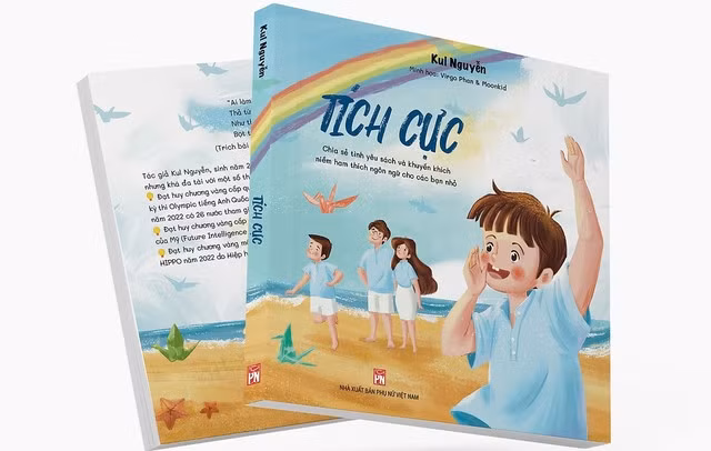 Tác phẩm "Tích cực" của Kul Nguyễn. Ảnh: Internet