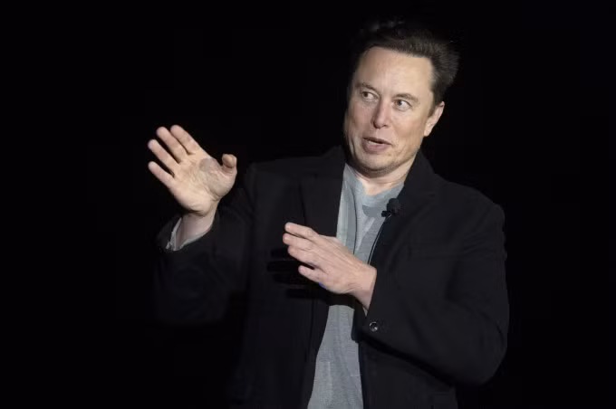 Elon Musk tại một sự kiện gần Boca Chica, bang Texas, Mỹ, ngày 10/2/2022. Ảnh: AFP