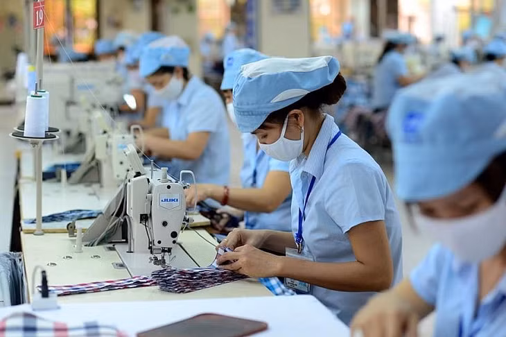 Xuất khẩu dệt may tăng tốc trên đường đua tỷ USD. Ảnh minh hoạ