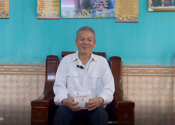 Ích Tâm Khang đem lại cho chú Lành tiếng cười và sự hạnh phúc.