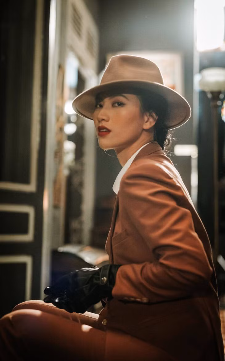 Hình ảnh Phương Anh Đào khi hợp tác với rapper Đen Vâu trong MV Lối nhỏ. Ảnh: Nhà sản xuất