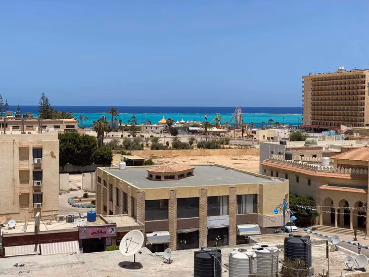 Marsa Matruh là thành phố thuộc tỉnh Matrouh, ở phía bắc Ai Cập. Matrouh giáp với Libya về phía Tây, biển Địa Trung Hải về phía Bắc. Ảnh: Nguyễn Quốc Thái