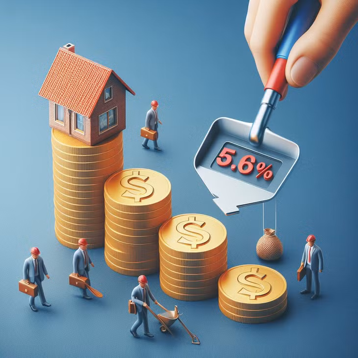 Lãi suất huy động của các ngân hàng giảm từ 0,1% - 0,5% ở hầu hết các kỳ hạn. Ảnh minh họa
