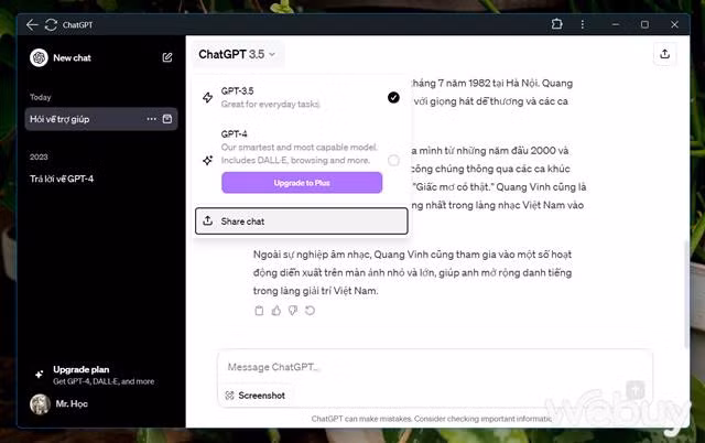 Ngoài việc trả lời các câu hỏi, ChatGPT còn cung cấp những tính năng hữu ích khác mà bạn chưa biết- Ảnh 2.