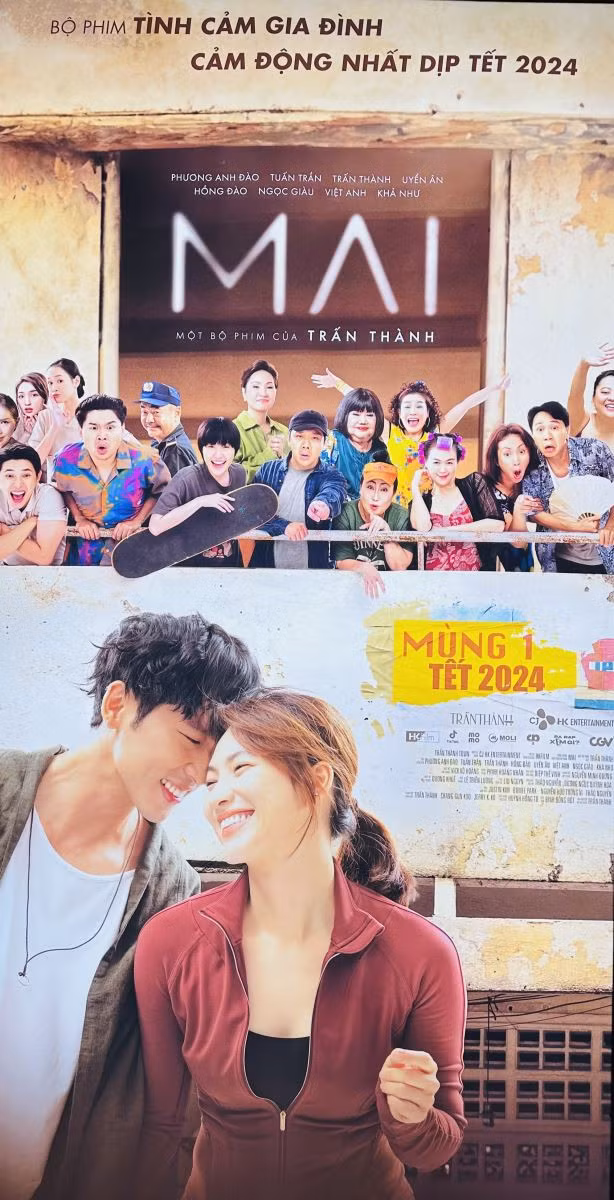 Poster phim "Mai" của Trấn Thành.