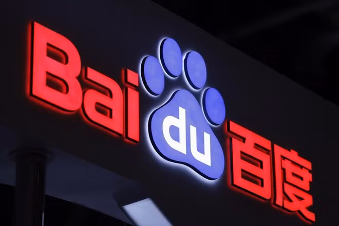 Baidu đã đưa mô hình AI của mình lên các sản phẩm của 3 hãng điện thoại lớn là Samsung, Honor và Lenovo. Ảnh: Xinhua
