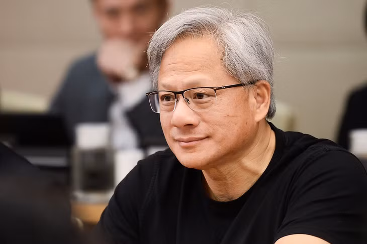 CEO Jensen Huang của NVIDIA trong lần đặt chân đến Việt Nam.