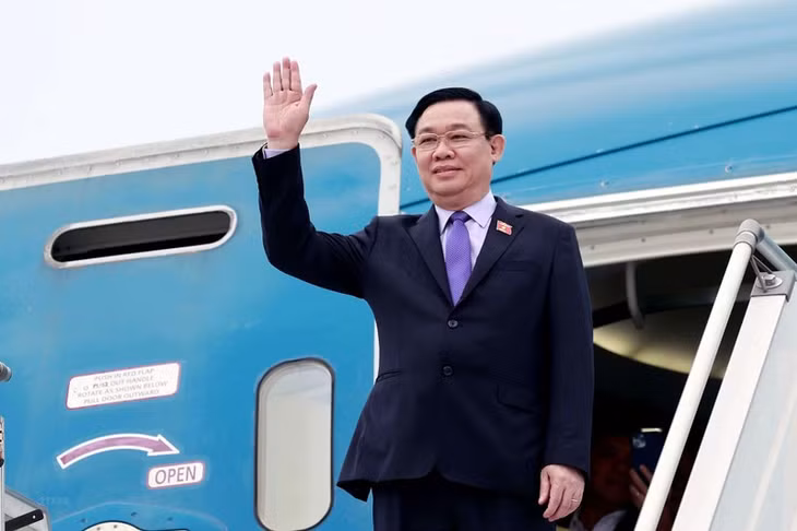 Chủ tịch Quốc hội Vương Đình Huệ. (Ảnh: TTXVN)