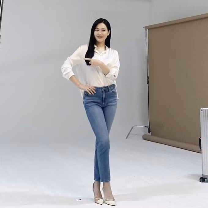 Nữ diễn viên nhanh chóng lấy lại phom dáng sau khi sinh nở (Ảnh: News).