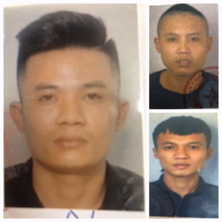 Các bị can Nguyễn Viết Tính, Nguyễn Viết Tiến, Phạm Văn Đoàn.
