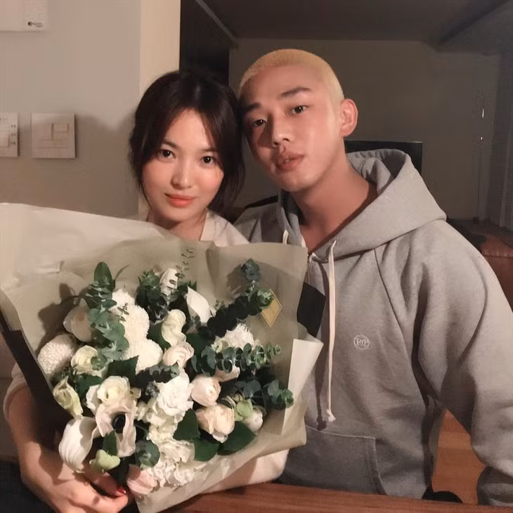 Song Hye Kyo và Yoo Ah In. Ảnh: Yonhap