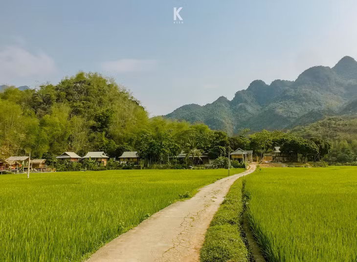 Cảnh sắc say đắm lòng người tại Mai Châu - Ảnh: Nguyễn Văn Kim (Kem)