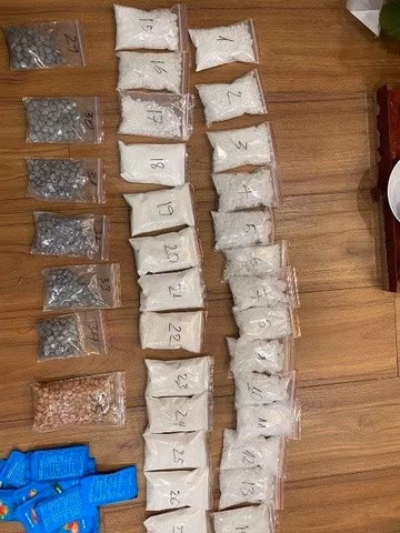 Tang vật vụ án.