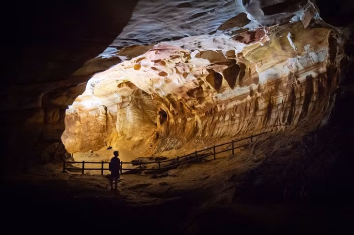 Nhánh hang Bi Ký dài khoảng 1km nằm trong hệ thống hang động Phong Nha là nơi chứa đựng nhiều di tích lịch sử đặc biệt. “Bi” là đá, “Ký” là viết, mang ý nghĩa “chữ viết trên vách đá”. Từ cuối thế kỷ XIX, hang được nghiên cứu khảo sát và phát hiện bởi một giáo sỹ người Pháp tên là Lesopold Cadière.