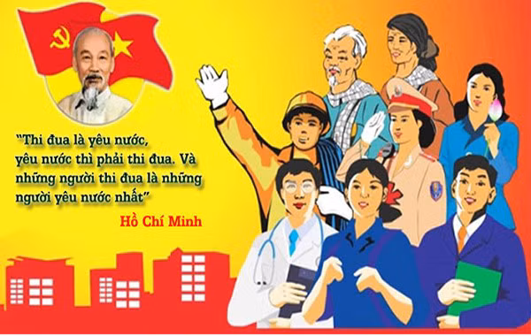 Biểu dương, tôn vinh các tập thể, cá nhân "Anh hùng Lao động", "Anh hùng Lực lượng vũ trang nhân dân", chiến sĩ thi đua, các gương điển hình tiên tiến trong các phong trào thi đua yêu nước.