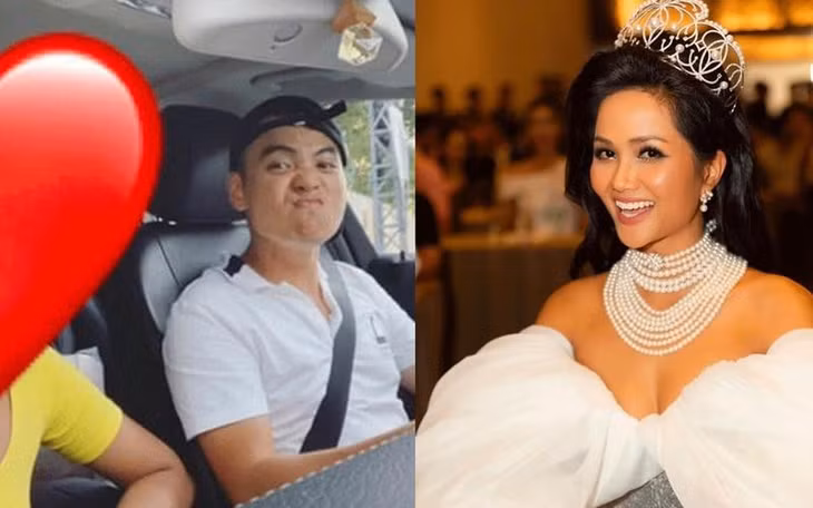 H'Hen Niê và bạn trai cũ.
