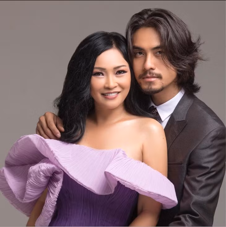 Phương Thanh nói Doãn Chí Kiên là bạn trai trong nghệ thuật của cô. Ảnh: FBNV.