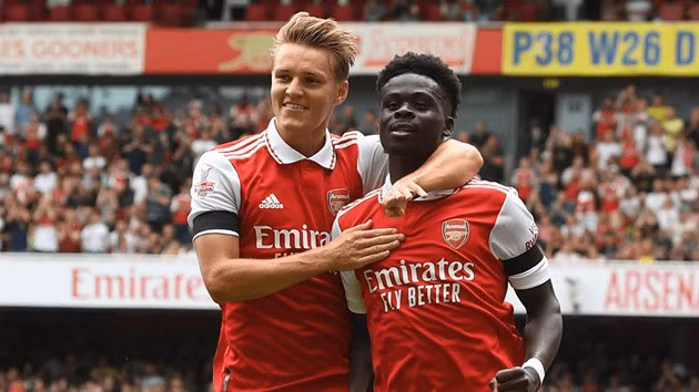 2 ngôi sao tấn công chất lượng của Arsenal.