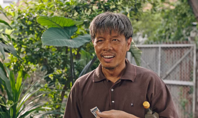 Thái Hòa trong vai ông Xỉn, phim "Con Nhót mót chồng". Ảnh: Thu Thảo