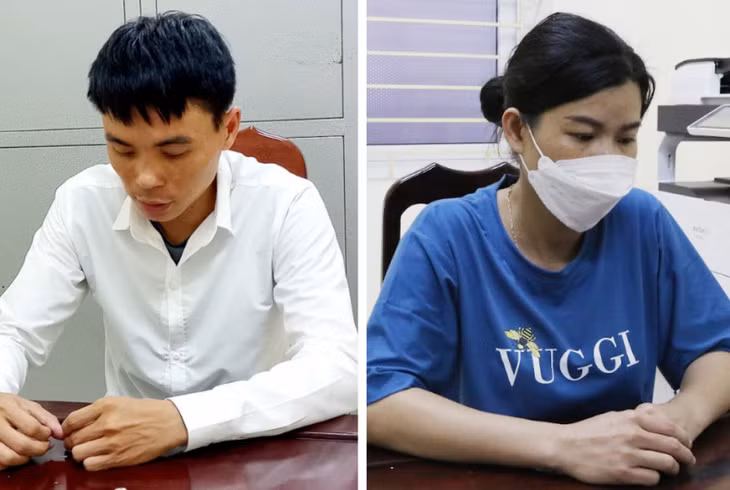 Phạm Chí Hướng và Hà Thị Thái.
