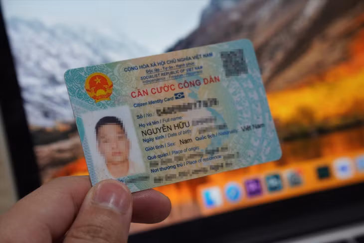 Căn cước công dân gắn chip là một giấy tờ tuỳ thân của công dân. Ảnh: Phạm Đông