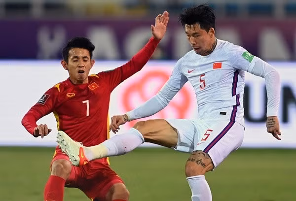 Tuyển Việt Nam từng thắng Trung Quốc 3-1 ở vòng loại World Cup 2022. Ảnh: Việt Linh.