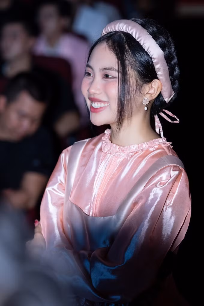 Hình ảnh tuổi 20 của Phương Mỹ Chi tại sự kiện ra mắt sản phẩm âm nhạc mới. Ảnh: Nhân vật cung cấp