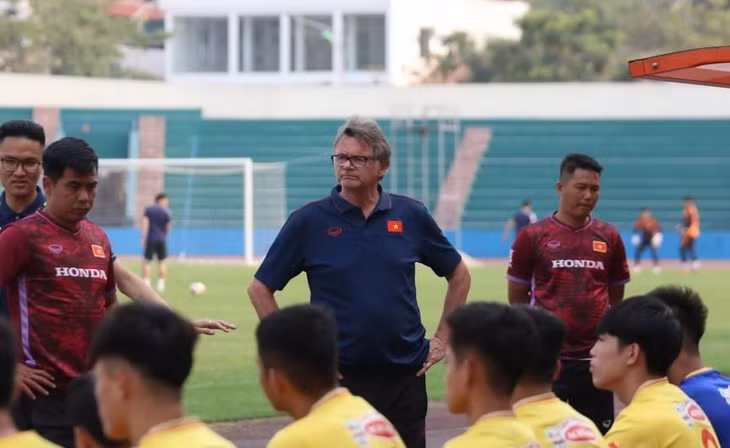 U22 Việt Nam không có được sự chuẩn bị tốt nhất cho SEA Games 32. (Ảnh: VFF)