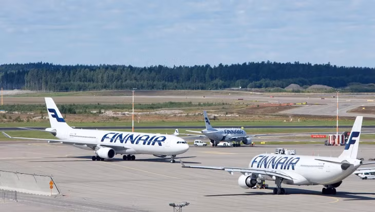 Máy bay của Finnair. Ảnh: Getty Images