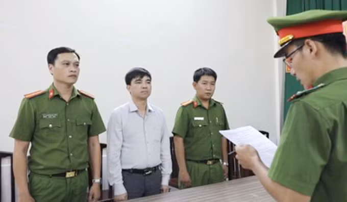 Ông Nguyễn Tuấn Anh, Phó trưởng Phòng Tàu sông, Cục Đăng kiểm Việt Nam. Ảnh: Công an cung cấp