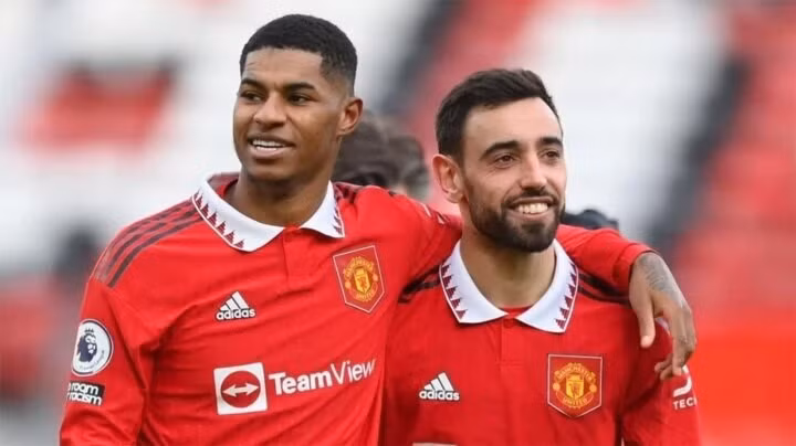 Không có Rashford, nhiệm vụ tấn công ghi bàn đè nặng lên Bruno Fernandes.