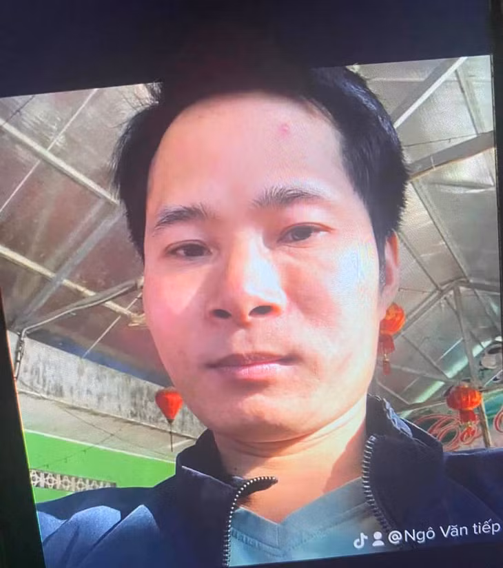 Hình ảnh nhận dạng nghi can Ngô Văn Tiếp. Ảnh: CACC.