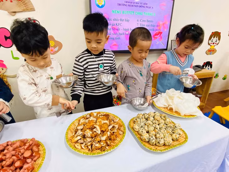 Gia đình và nhà trường cần phối hợp để trẻ có nền tảng dinh dưỡng tốt nhất. Ảnh minh họa