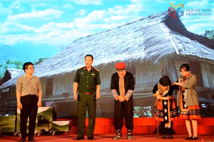 Tiểu phẩm như “Hạnh phúc của A Chư” do Công ty 790 xây dựng.