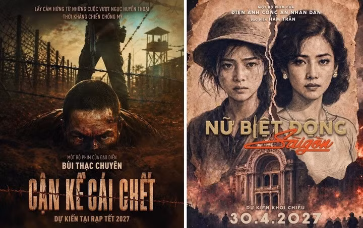 Hàng loạt dự án phim lịch sử, chiến tranh sẽ đổ bộ phòng vé trong năm 2027.