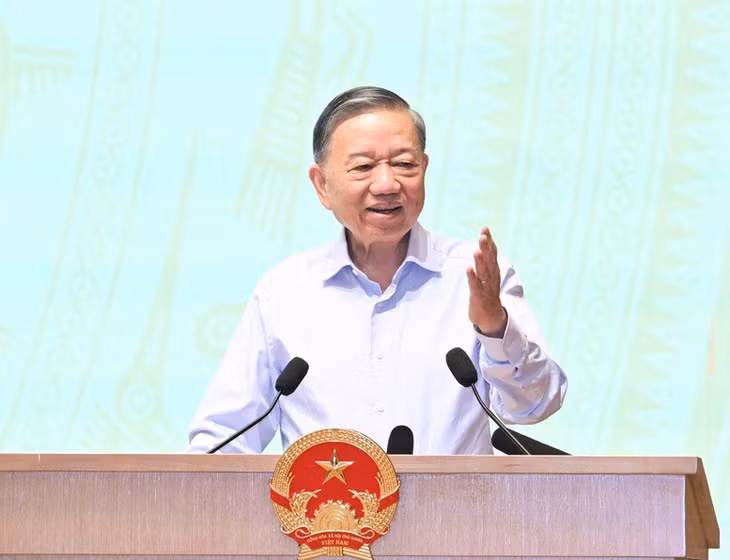Tổng Bí thư, Chủ tịch nước Tô Lâm dự và phát biểu chỉ đạo phiên họp Chính phủ thường kỳ tháng 6/2026 và Hội nghị trực tuyến Chính phủ với các địa phương - Ảnh: VGP/Nhật Bắc