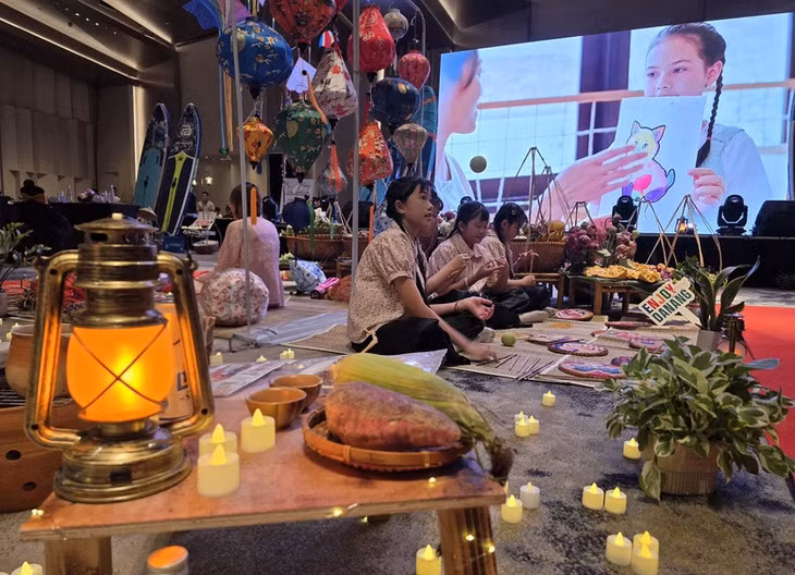 Lần đầu tiên chương trình Dạ tiệc ánh sáng cùng 500 cánh diều phát sáng sẽ thắp sáng biển đêm Đà Nẵng - Ảnh: VGP/NA